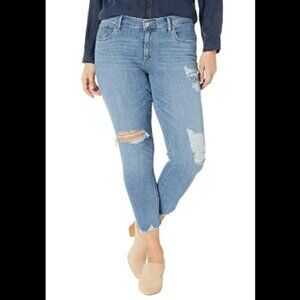 Levis Women's 711 Skinny Ankle Ripped 22W